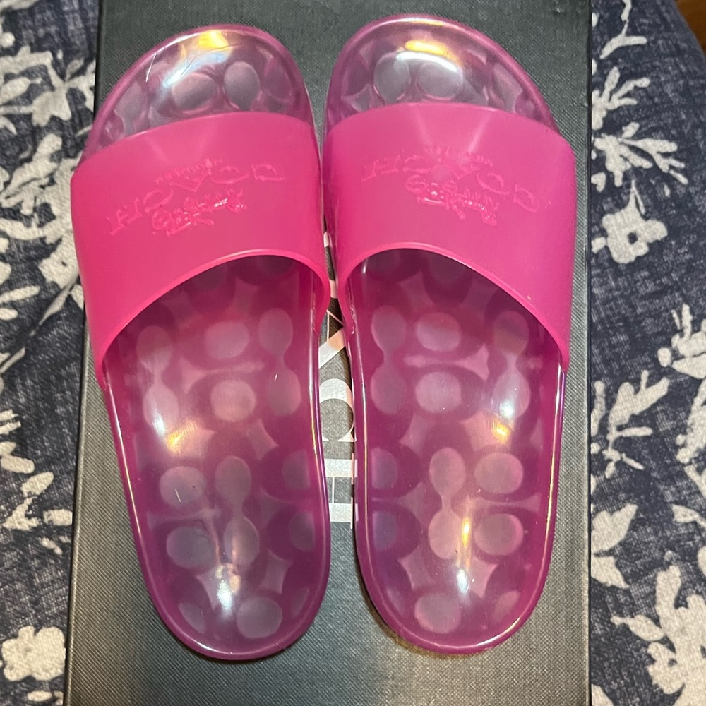Coach Women's Shoes Coach Ulyssa Slides
